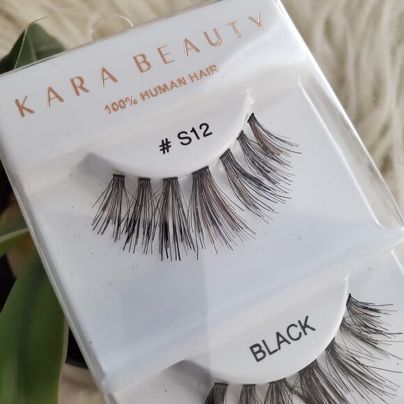Kara Beauty 100% Human Hair False Eyelashes S12 - Picture 4 of 4